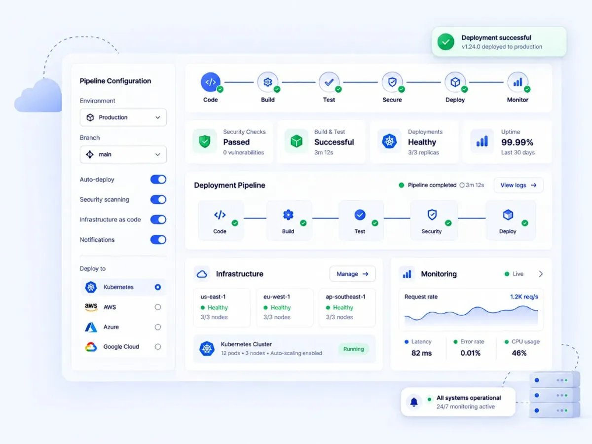 DevOps & DevSecOps illustration